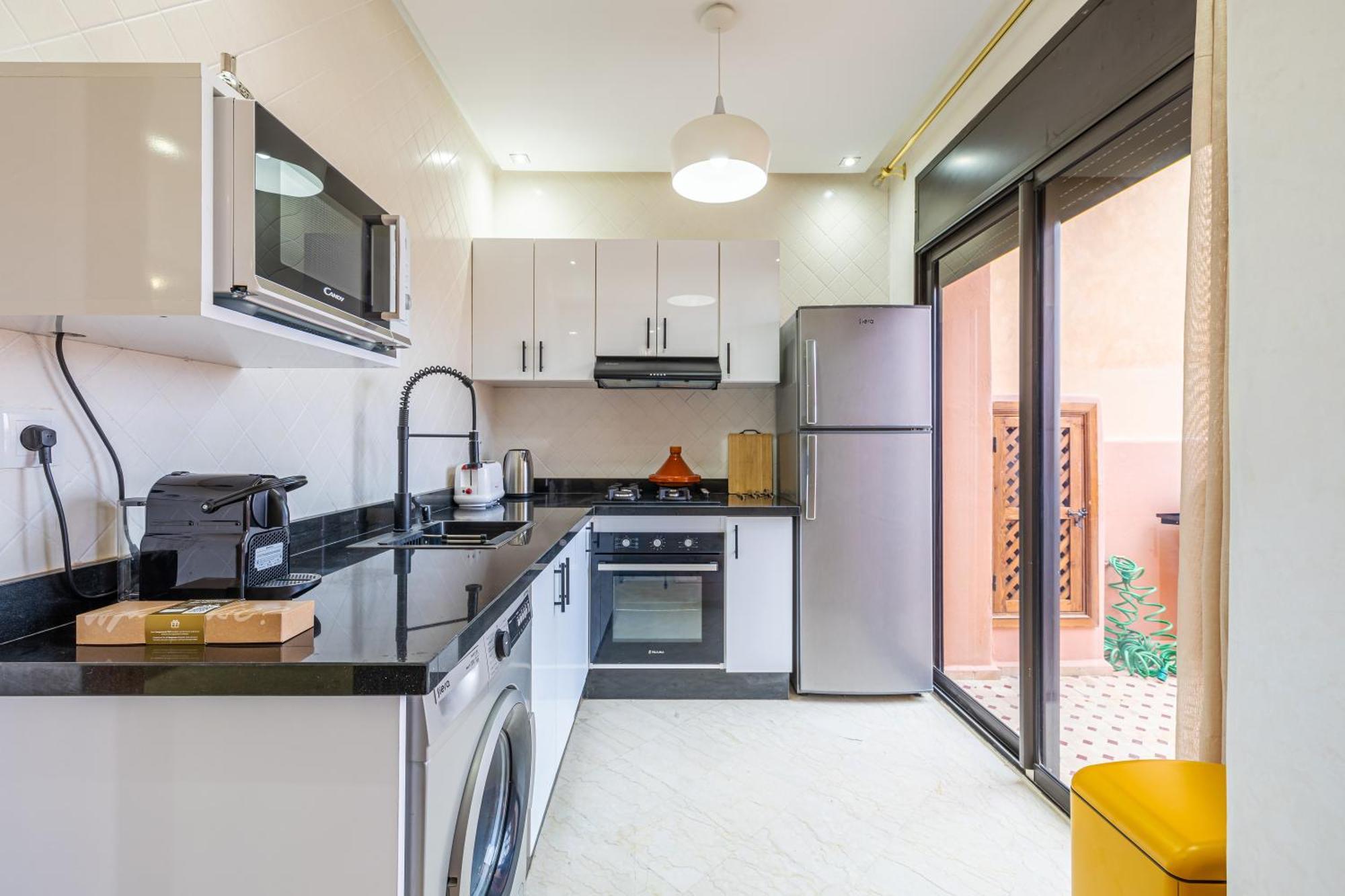 Le Jasmin - Appartement Authentique A Gueliz มาร์ราเกช ภายนอก รูปภาพ