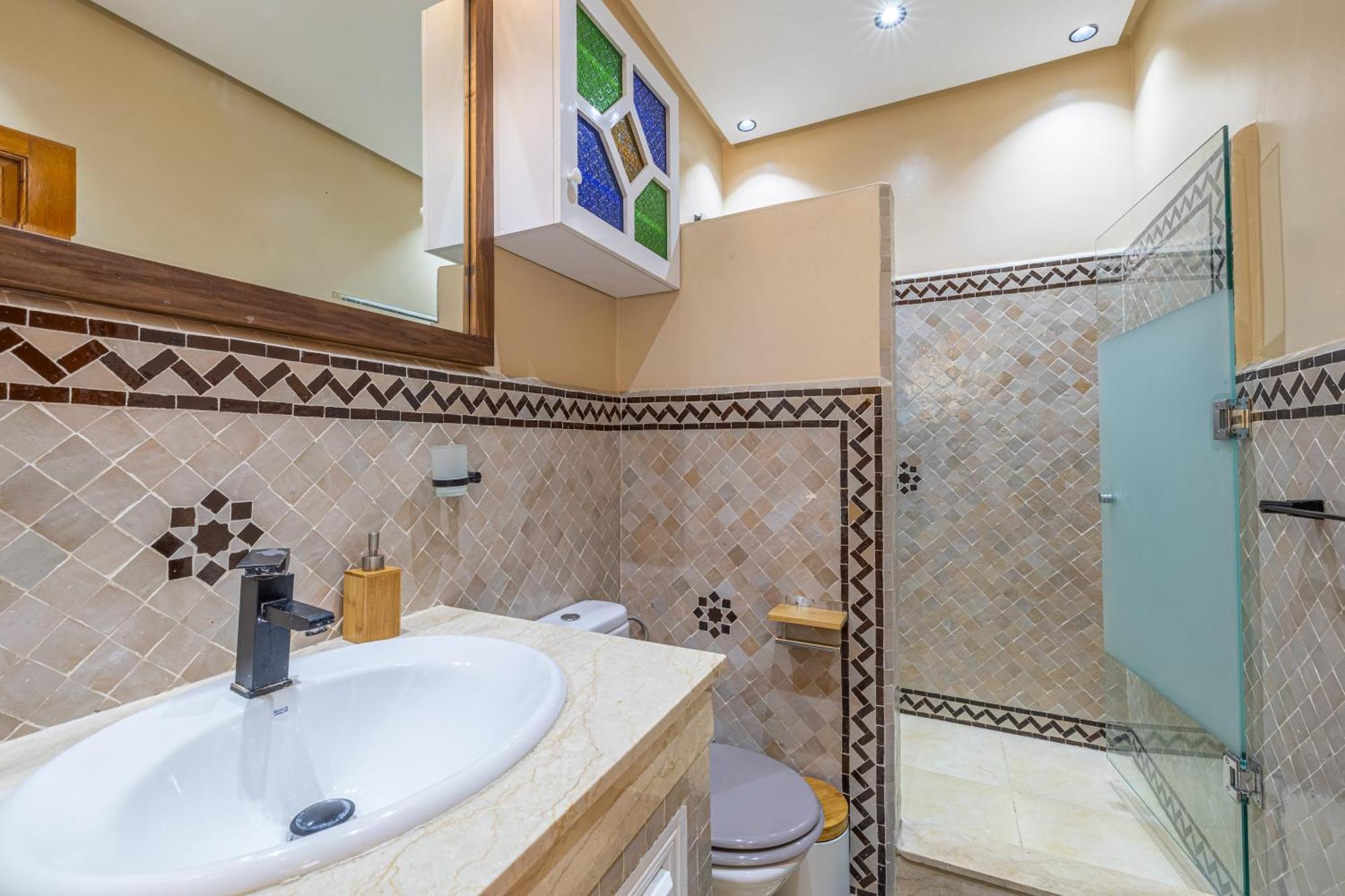 Le Jasmin - Appartement Authentique A Gueliz มาร์ราเกช ภายนอก รูปภาพ